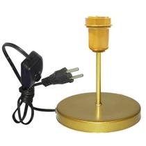 Luminária Mesa Abajur Mini P/LED Use a Sua Cúpula