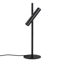 Luminária Mesa/ Abajur Slim Moderna Metálica Para 1 Mini Dicroica Direcionável - 45cm
