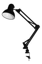 Luminaria Mesa Articulada Garra Escritorio 2 Em 1Articulavel