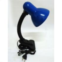 Luminaria Mesa Com Garra Cads Bivolt Azul 181063 Luminaria Mesa Com Garra Cads Bivolt Azul 181063