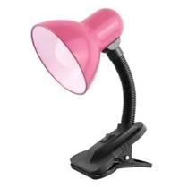 Luminária Mesa Garra Presilha Bivolt Leitura Estante Quarto Rosa Luminária Mesa Garra Presilha Bivolt Leitura Estante Quarto Rosa