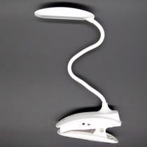 Luminaria Mesa Led Abajur Recarregavel Dobravel Clip Cozinha Flex Touch GARRA Luminaria Mesa Led Abajur Recarregavel Dobravel Clip Cozinha Flex Touch GARRA