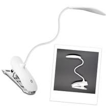Luminaria Mesa Led Abajur Recarregavel Dobravel Clip Cozinha Flex Touch GARRA Luminaria Mesa Led Abajur Recarregavel Dobravel Clip Cozinha Flex Touch GARRA