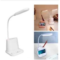luminaria mesa led articulada recarregável carregador Pronta Entrega Com Envio Imediato