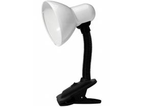 Luminária Mesa Taschibra TLM 05 com Garra Bivolt E27 Preta