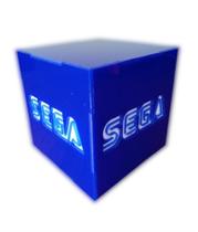 Luminária Mini Abajur de Mesa Sega Azul - Super 3D Games