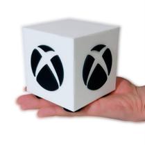 Luminária Mini Abajur de Mesa Xbox Branca - Super 3D Games