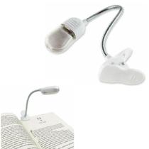Luminária Mini p/ Leitura Portátil Led c/ Presília Kit c/ 2 Unidades