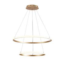 Luminária Moderna Led 26w Com 2 Aros Luz 3em1 Bivolt Ring Luminária Moderna Led 26w Com 2 Aros Luz 3em1 Bivolt Ring