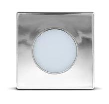 Luminária Móveis Spot Point QUADRADA Quente 1,5w cor Cromada Luminária Móveis Spot Point QUADRADA Quente 1,5w cor Cromada