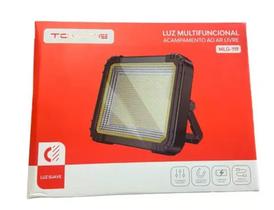 Luminária Multifuncional Recarregável Tomate MLG-119 - Iluminação Versátil e Eficiente