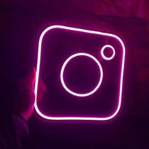 Luminária neonled - instagram 30x30cm Luminária neonled - instagram 30x30cm