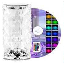 Luminária Noturna Infantil Controle Remoto Rgb 16 Cores Luminária Noturna Infantil Controle Remoto Rgb 16 Cores