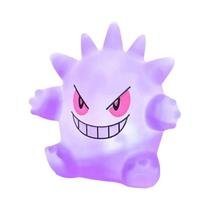 Luminária Noturna LED Anime Gengar Pikachu - Decoração de Quarto e Presente de Natal