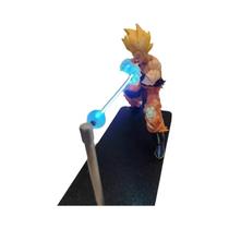 Luminária Noturna Son Goku Kamehameha Bandai Dragon Ball Decoração De Mesa Figura De Anime Presente