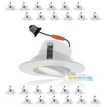 Luminária NUWATT 4" Gimbal LED embutida regulável 5CCT
