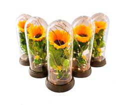 Luminária O Girassol Encantado A Bela e A Fera Média 100 peças Atacado