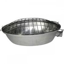 Luminaria Oval Real Vida Stand Com Grade E27 54 Luminaria Oval Real Vida Stand Com Grade E27 54