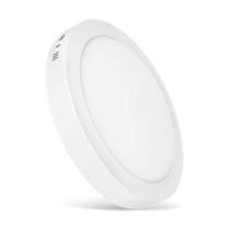 Luminária Paflon Led Sobrepor Redonda 18W 6500K Fria Elgin