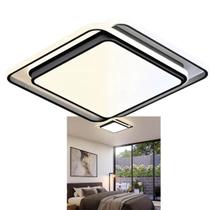 Luminaria Paflon Sobrepor 3 Em 1 Iluminaçao de Teto Controle Remoto Decoraçao Moderna Sala Estar Casa Quarto Loja Empresa Luminaria Paflon Sobrepor 3 Em 1 Iluminaçao de Teto Controle Remoto Decoraçao Moderna Sala Estar Casa Quarto Loja Empresa