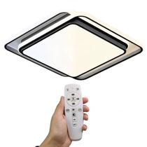 Luminaria Paflon Sobrepor Led 3 Em 1 Controle Remoto Iluminaçao Teto Decoraçao Sala De Estar Casa Quarto Loja Comercio Luminaria Paflon Sobrepor Led 3 Em 1 Controle Remoto Iluminaçao Teto Decoraçao Sala De Estar Casa Quarto Loja Comercio