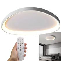 Luminaria Paflon Sobrepor Teto Led 3 Em 1 Ajustavel Controle Remoto Decoraçao Iluminaçao Moderno Sala Estar Loja Casa Quarto