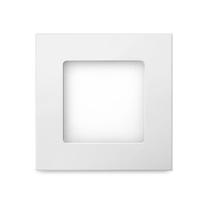 Luminária Painel de Led de Embutir Quadrada Downlight 6w Bivolt Branca 2700k - Elgin