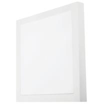 Luminária Painel De Teto 18W Sobrepor Quadrada Led 6500K Branco Frio Forro Pvc Gesso Quarto Cozinha Sala Banheiro