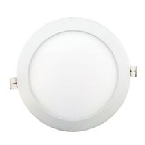 Luminária Painel Led 18w redondo 6500k branco frio Embutir - Embu Led