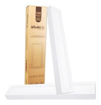 Luminária Painel Led 18W Retangular Sobrepor 10X60Cm Quente