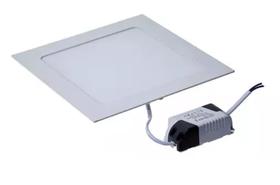 Luminária Painel Led Embutir 12w 3000k Branco Quente Bivolt