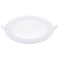 Luminária Painel Led Embutir Redondo 12w 17cm Luz Branca Luminária Painel Led Embutir Redondo 12w 17cm Luz Branca