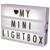 Luminaria Painel Letreiro Light Box A4 96 Letras/Números Luminaria Painel Letreiro Light Box A4 96 Letras/Números