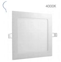 Luminária Painel Plafon LED 12w Quadrada Embutir 4000K