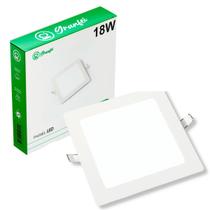 Luminária Painel Plafon Led 18W Quadrado Embutir 6500K