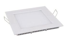 Luminaria Painel Plafon Led Quadrado Branco Embutir 6w (90509)