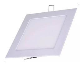 Luminária Painel Slim Led 18w Embutir Quadrado 6500k C/driv