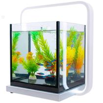 Luminária Para Aquário Led Branco Bivolt 16w L16 Soma Peixe