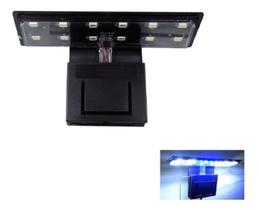 Luminária Para Aquario Soma X3 5w Led Branco E Azu Luminária Para Aquario Soma X3 5w Led Branco E Azu