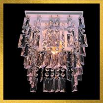 Luminária para Decoração Quarto Lustre Sala em Cristal Acrílico Plafon de Teto Decorar Hall - MIC