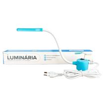 Luminária para maquina costura 20 Leds imã e Haste Flexível