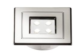 Luminária Para Móveis Lumini Pop Cromado Quadrado 3000K