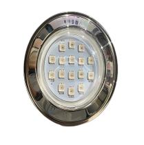 Luminaria para piscina hiper led 9w inox 316 rgb brustec Luminaria para piscina hiper led 9w inox 316 rgb brustec