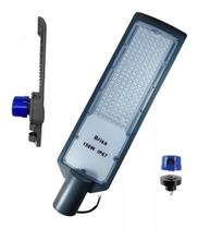 Luminária Para Poste Led 150w Com Rele Fotocelula Iluminação Publica Bivolt 6500k