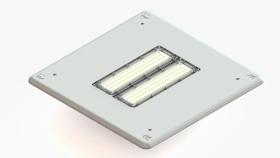 Luminária para Posto de Combustível 100W LED Osram 9000lm Bivolt IP66 - Alta Eficiência e Durabilidade Luminária para Posto de Combustível 100W LED Osram 9000lm Bivolt IP66 - Alta Eficiência e Durabilidade