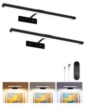 Luminária para Quadros EZVALO 16" Preta LED Recarregável Sem Fio Luminária para Quadros EZVALO 16" Preta LED Recarregável Sem Fio