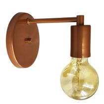 Luminária Parede Arandela Moderna Sala Cama Banheiro Cobre