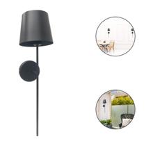 Luminária Parede Arandela Moderna Tocheira Cúpula De Metal