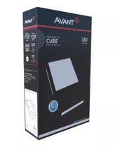 Luminaria Parede Led Arandela Cube 4 Facho 6500k 12w Bivolt