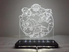 Luminária patrulha canina led Luminária patrulha canina led